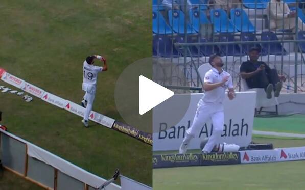 [Watch] Chris Woakes Nearly Pulls Off Suryakumar's T20 WC Final Catch Against Pakistan